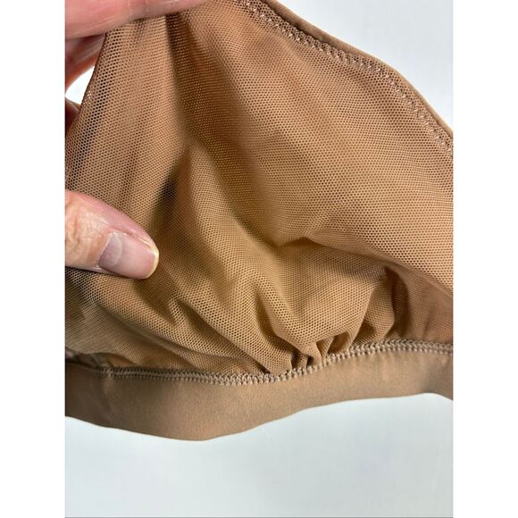 SKIMS NWT Bralette Triangle in Sienna Size S - Picture 4 of 8